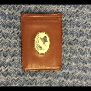 Marlin embroidered wallet